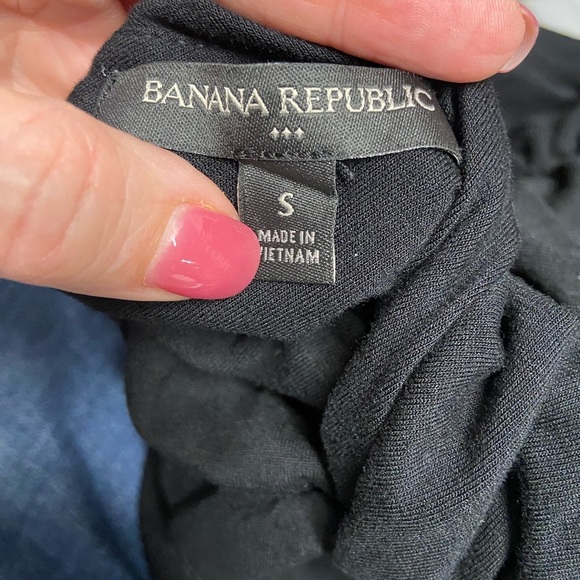 Banana Republic Goddess Maxi Dress Size S Black Sleeveless Stretch Flowy Sexy - Picture 9 of 9